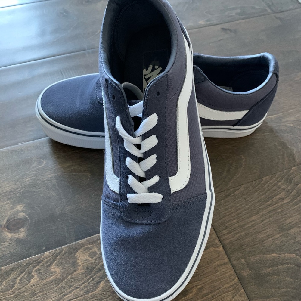 Slate blue Vans, only worn a handful of times